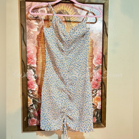Super cute shabby chic dress floral dress size is large - Picture 1 of 2